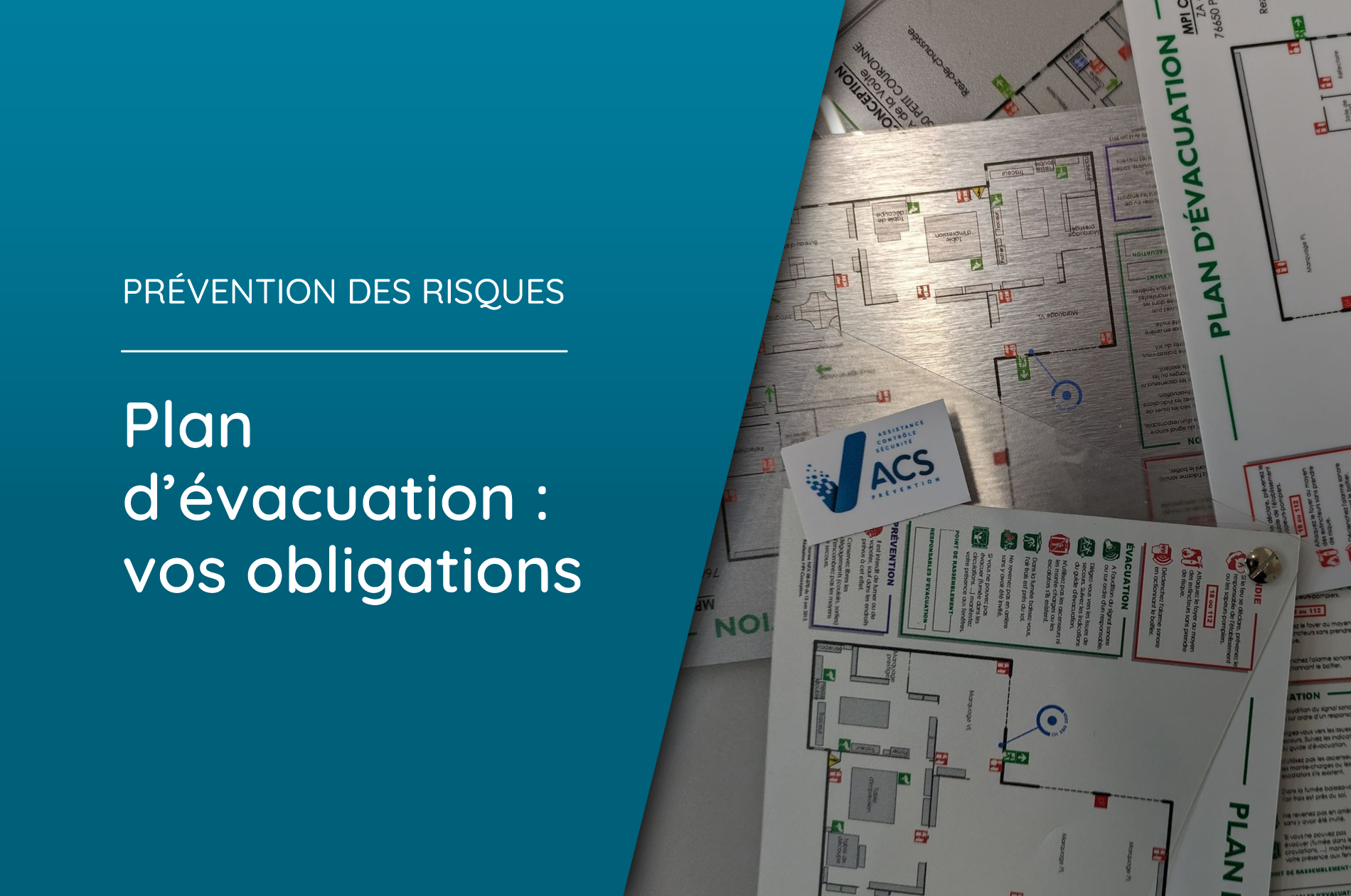 Plan d’évacuation : vos obligations en 2026