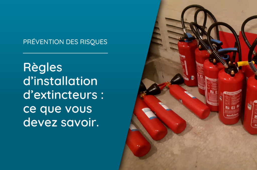 installer extincteur règles