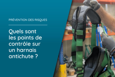 points de contrôle sur un harnais antichute