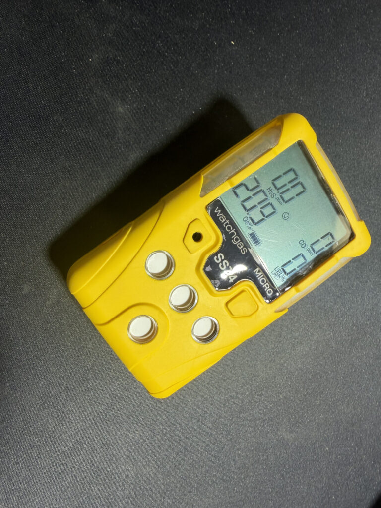 détecteur gaz exemple sans protection